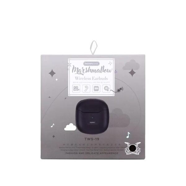 Audífonos Bluetooth Remax TWS-19 Negro/Blanco - Imagen 4