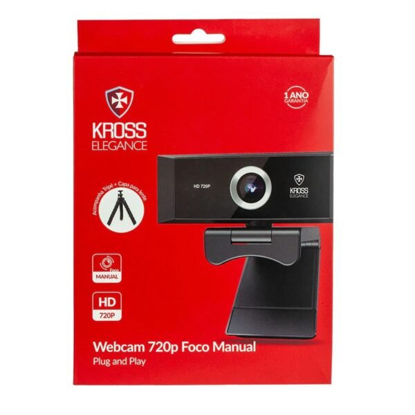 WEBCAM KROSS ELEGANCE KE-WBM720P