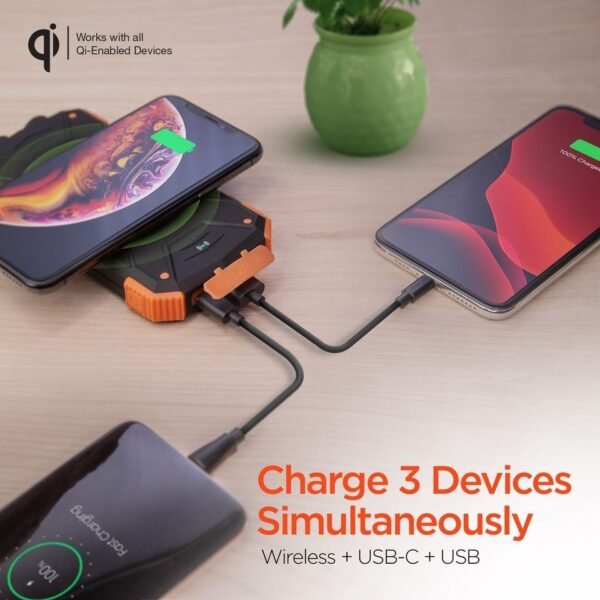 Power Bank Solar HyperGear 10000mAh - Imagen 2