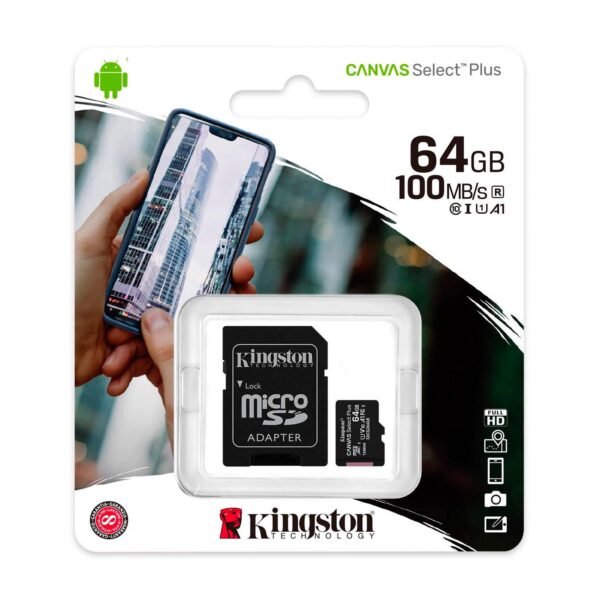 Tarjeta De Memoria Micro Sd 64Gb
