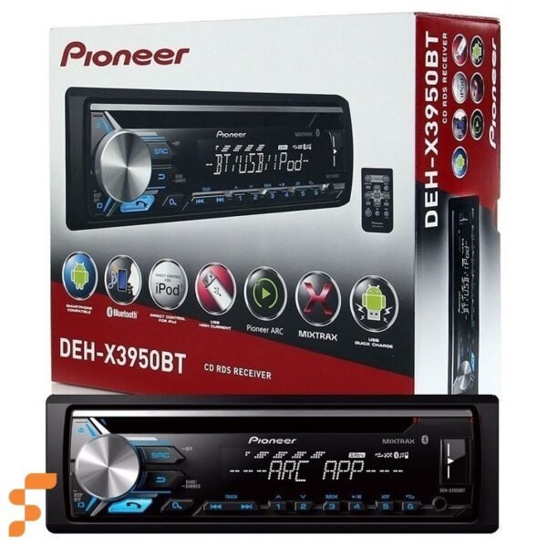 Radio de Carro Pioneer DEH X3950BT