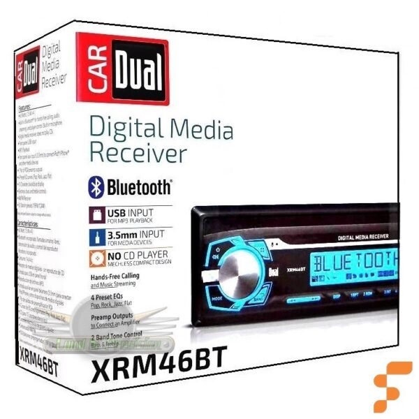 Radio de Carro Dual XRM46BT