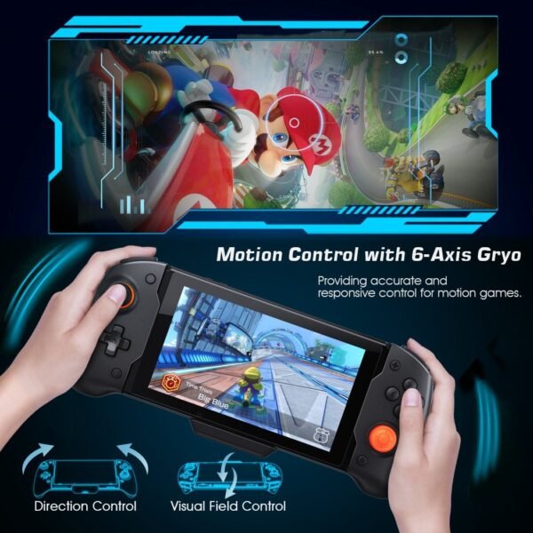 Control inalámbrico DOBE Nintendo Switch, izquierdo y derecho Gamepad. - Imagen 2