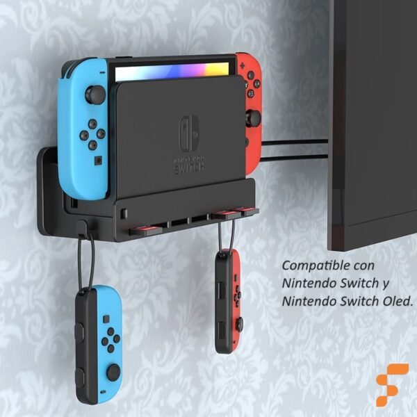 Soporte Pared Nintendo Switch Dobe