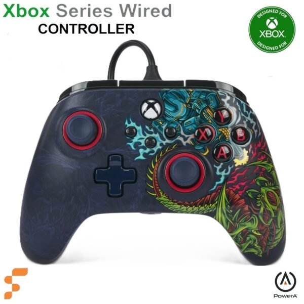 Control Xbox Series S/X Alámbrico Cosmic Clash
