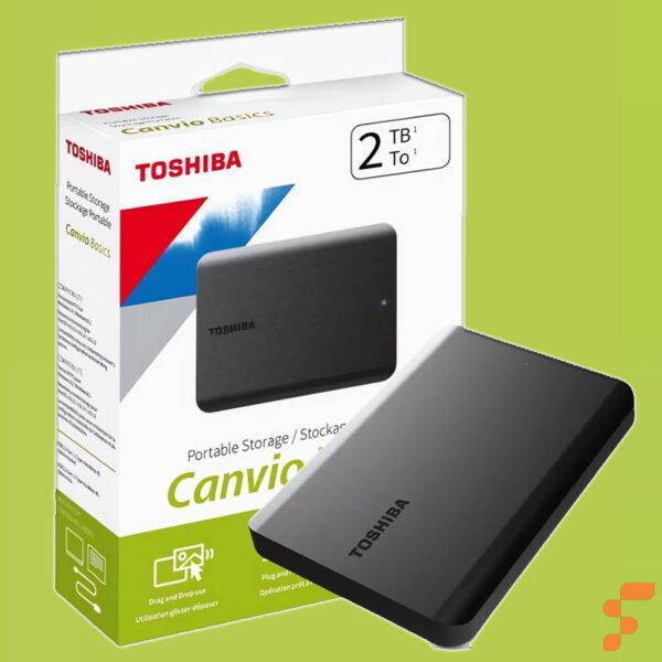 Disco duro externo Toshiba Canvio Basic 2TB