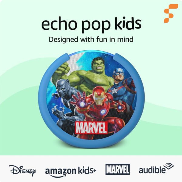 Asistente Inteligente Echo Pop Vengadores Marvel