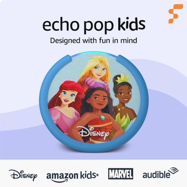 Asistente Inteligente Echo Pop Disney Princesas