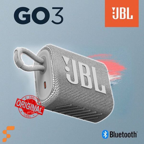 Parlante Bluetooth JBL Go 3 Blanco