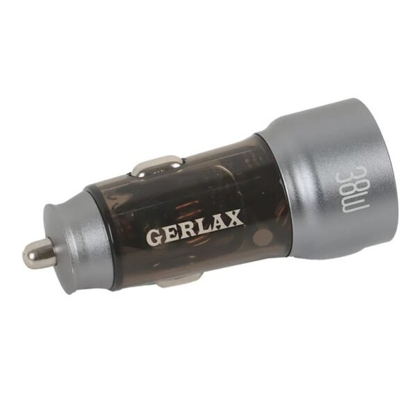 Cargador Carro Tipo-C/USB Gerlax GC-16S - Imagen 2