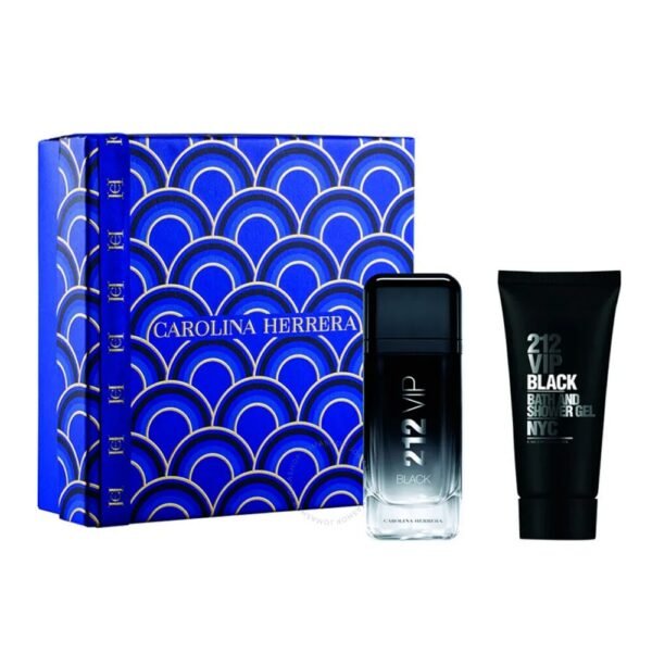 212 VIP Black Men Carolina Herrera EDT Set 2 Piezas