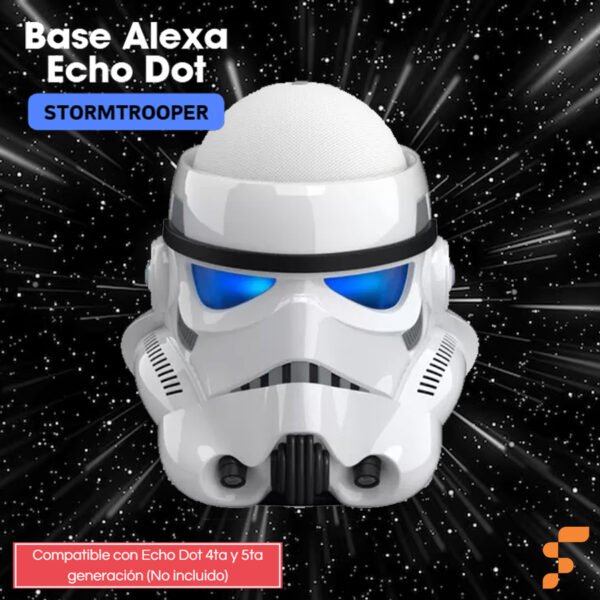Stand Star Wars Stormtrooper Echo Dot (4ª y 5ª generación) Edición Limitada