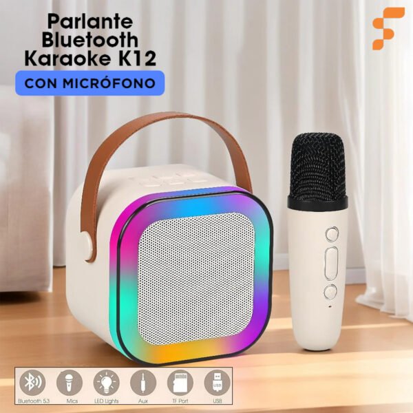 Parlante Bluetooth Karaoke K12
